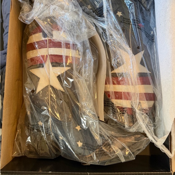 NIOB Redneck Riviera Distressed Freedom Leather Boots Vintage Cinnamon Sz 9.5 - Picture 9 of 9